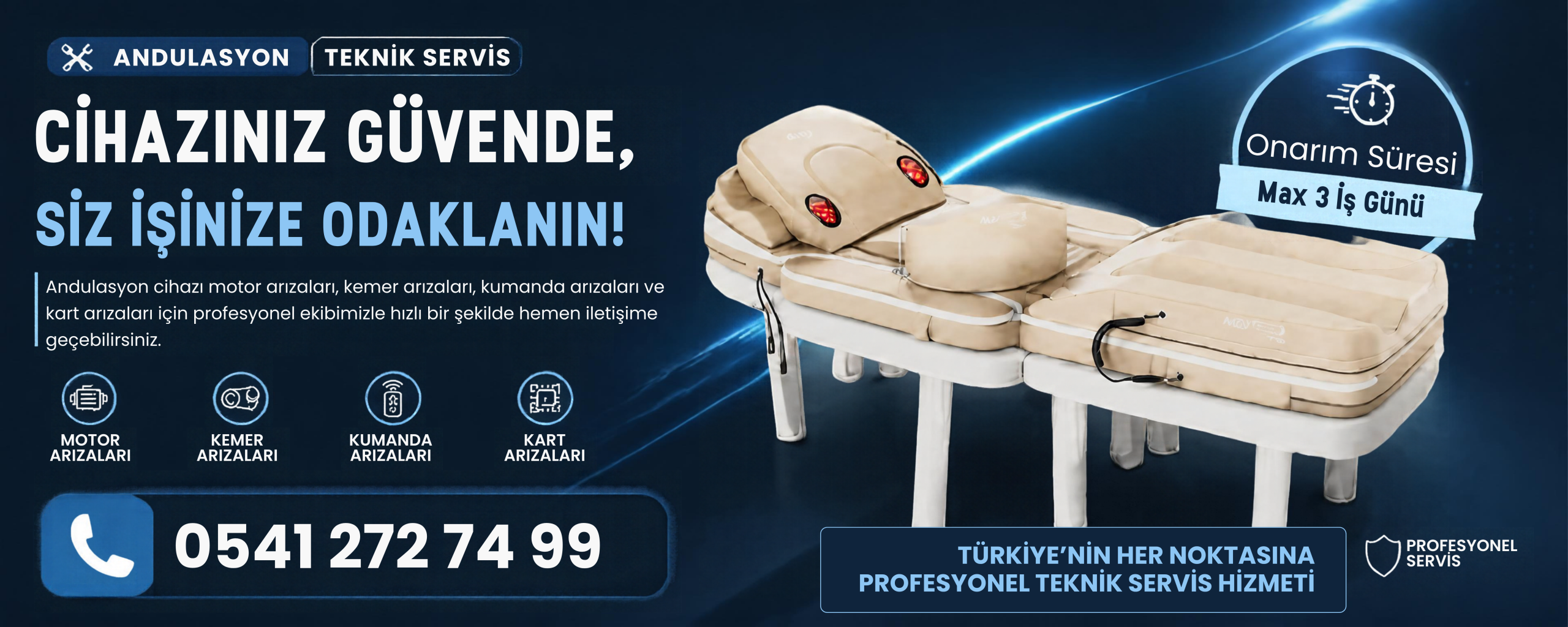 andulasyon teknik servis
